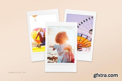 CreativeMarket - Polaroid Snapshot Picture Templates 5005460