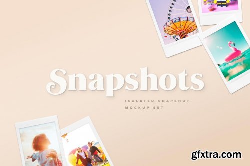 CreativeMarket - Polaroid Snapshot Picture Templates 5005460