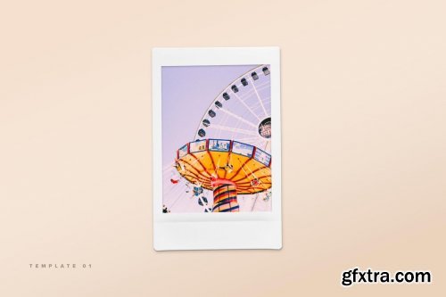 CreativeMarket - Polaroid Snapshot Picture Templates 5005460