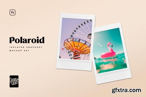 CreativeMarket - Polaroid Snapshot Picture Templates 5005460