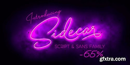 Sidecar Font Family - 8 Fonts