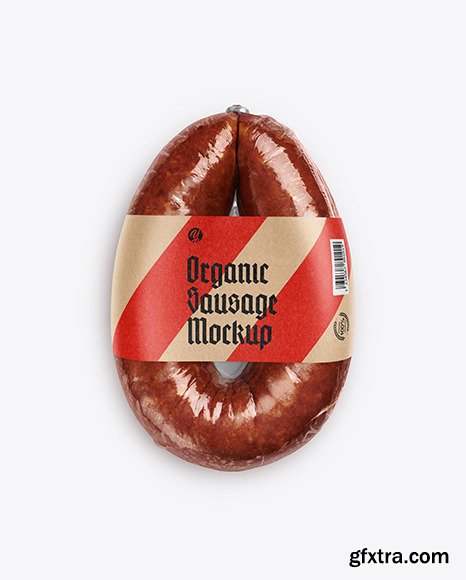 Dark Krakowska Sausage Mockup 55899