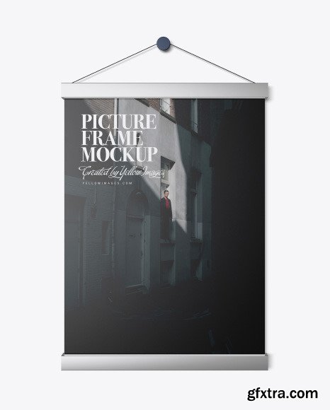 Metallic Picture Frame Mockup 55866