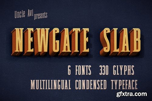 Sidecar Font Family - 8 Fonts