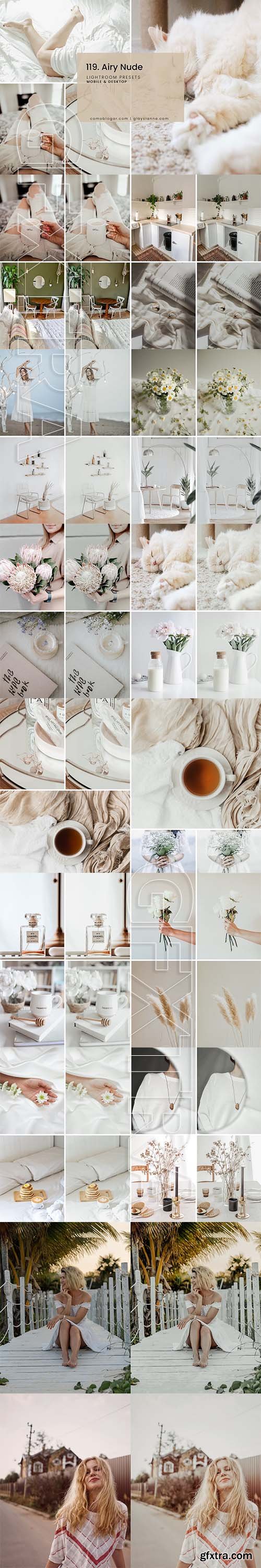 CreativeMarket - 119. Airy Nude Presets 6405329