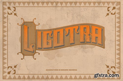 Ligotra - Vintage Font