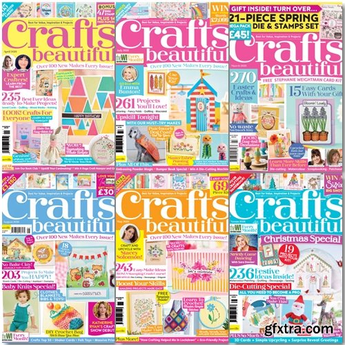 Crafts Beautiful - 2021 Full Year Issues Collection