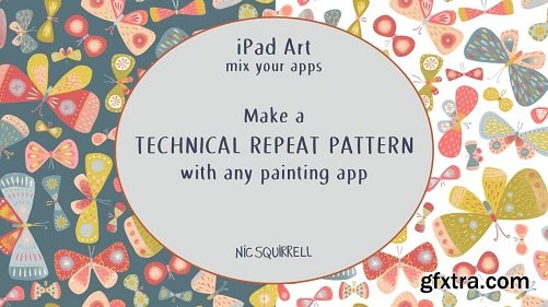 Ipad Art: Make a Technical Repeat Pattern with Any Painting App