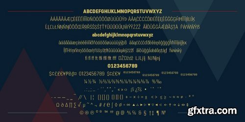 URW Dock Condensed Font Family - 20 Fonts