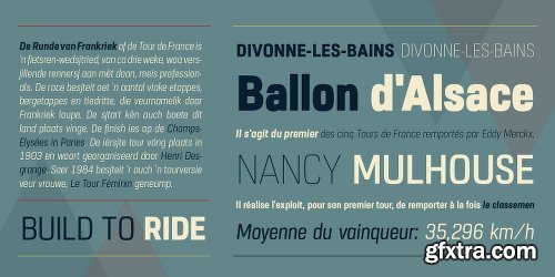 URW Dock Condensed Font Family - 20 Fonts