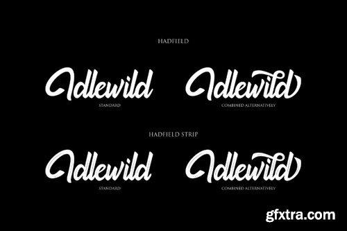 Hadfield Script Font Family - 2 Fonts