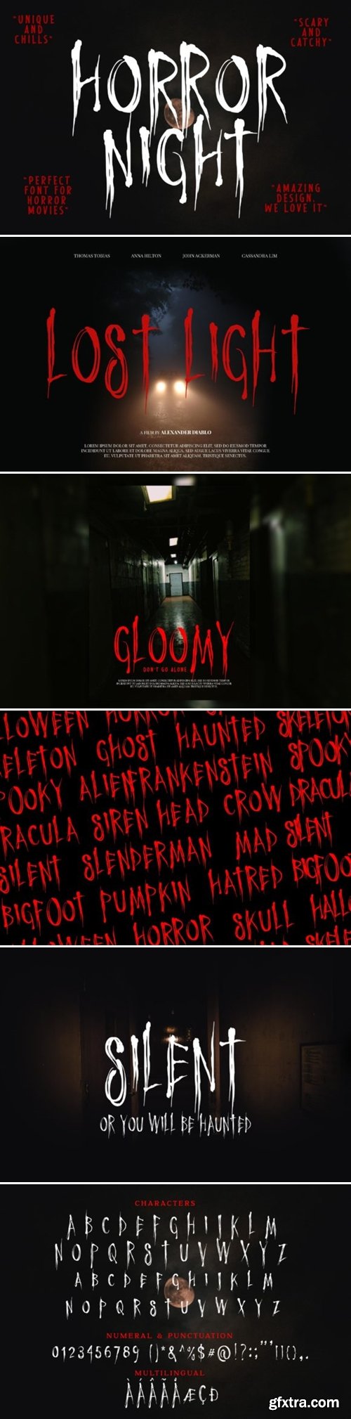 Horror Night Font