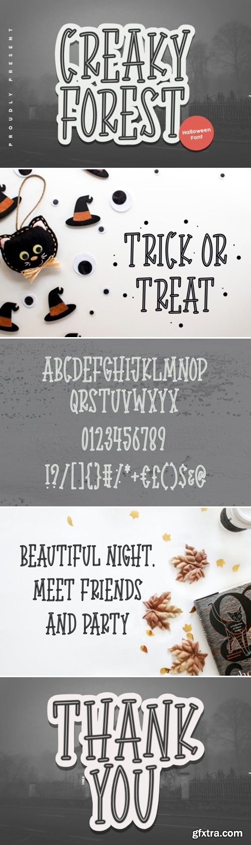 Creaky Forest Font