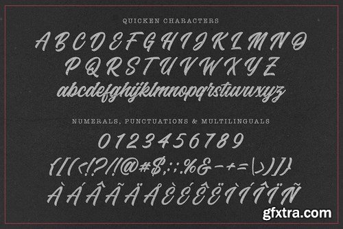 Quicken Font