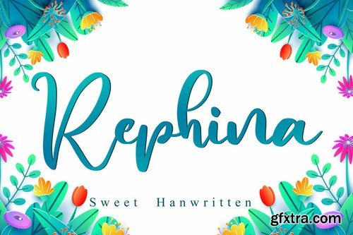 Rephina - Wedding Font