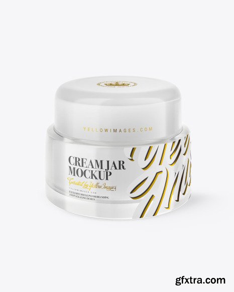 Cream Jar Mockup 60990