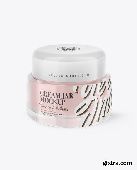 Cream Jar Mockup 60990