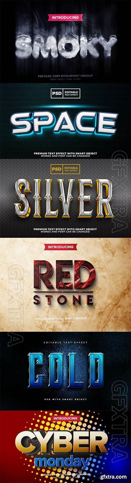 Psd text effect set vol 15