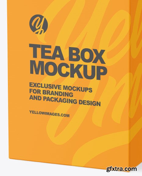 Square Tea Box Mockup 89113