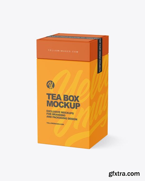 Square Tea Box Mockup 89113