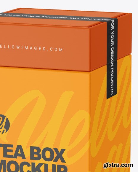 Square Tea Box Mockup 89113