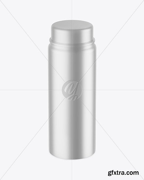 Matte Metallic Bottle Mockup 89064