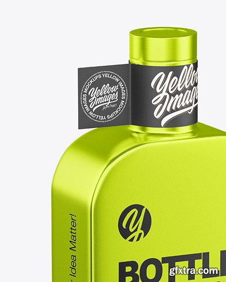 Metallic Bottle Mockup 88843