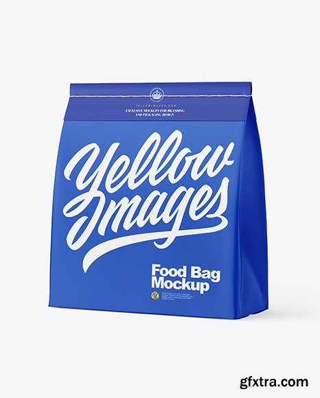 Matte Food Bag Mockup 88444