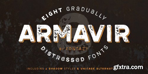 Armavir Font Family - 8 Fonts