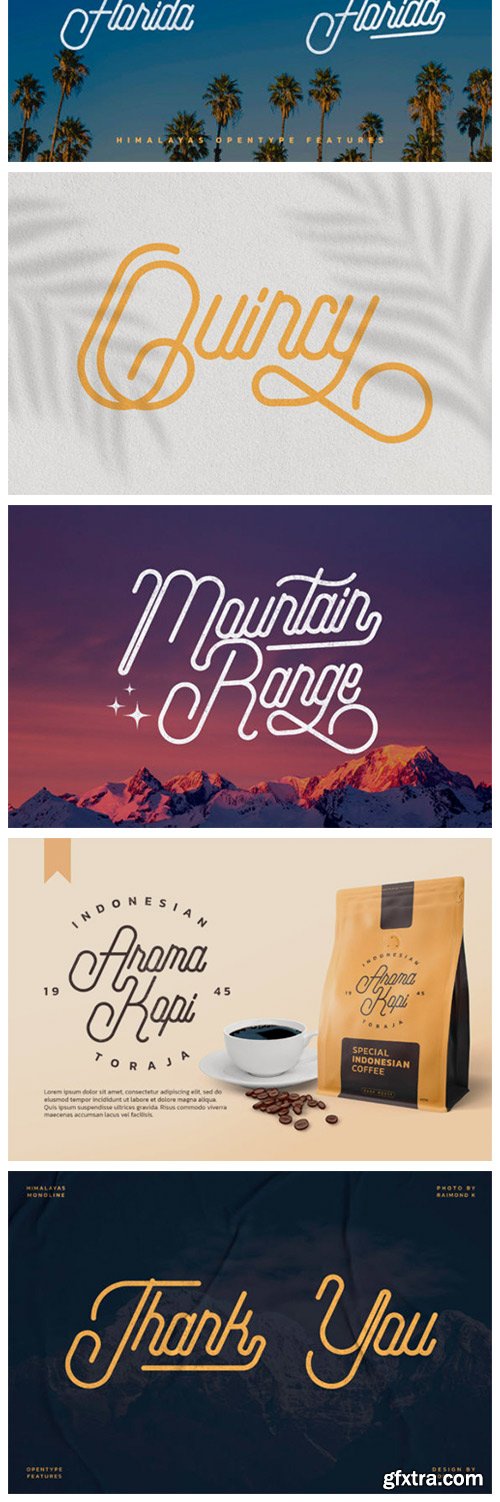 Himalayas Font