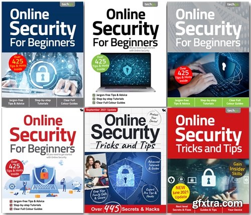 Online Security The Complete Manual, Tricks And Tips, For Beginners - 2021 Full Year Issues Collection