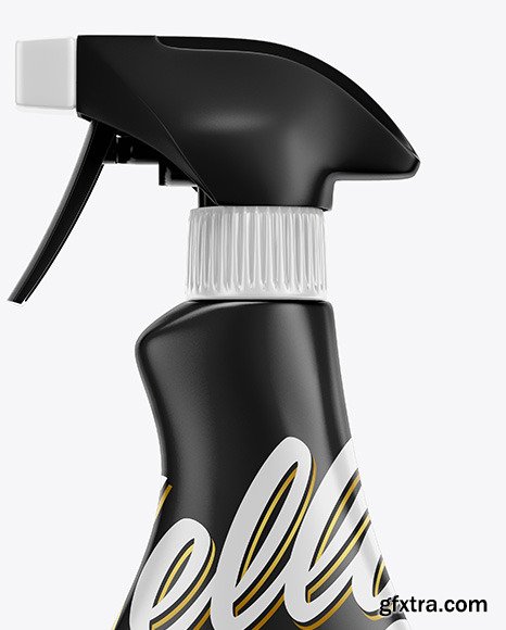 Matte Spray Bottle Mockup 55853