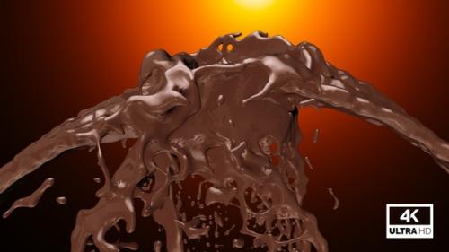 Videohive - Chocolate Splash Collision V1 - 35267032 - 35267032