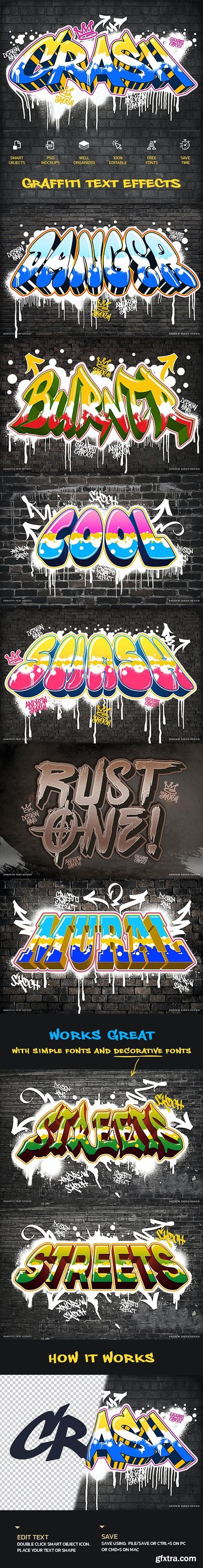 GraphicRiver - Graffiti Text Effects 35208099