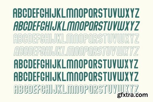 Abraham Family Font Family - 7 Fonts