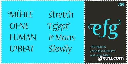 Ador Hairline Font Family - 14 Fonts