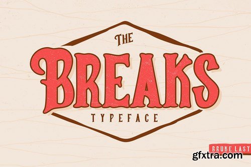 Breaks Typeface