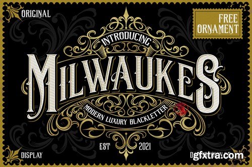 MILWAUKES Font