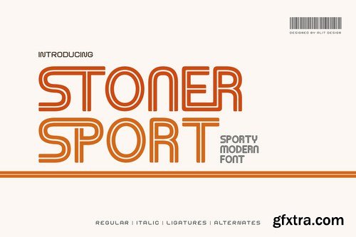 Stoner Sport Typeface