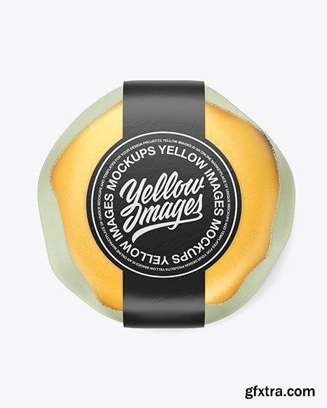 Cheese Wheel with Cover Mockup 56291