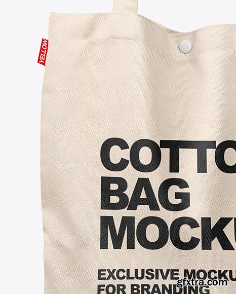 Cotton Bag in a Hand Mockup 61049