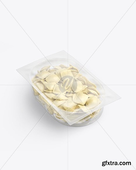 Tray With Ravioli Mockup 56286