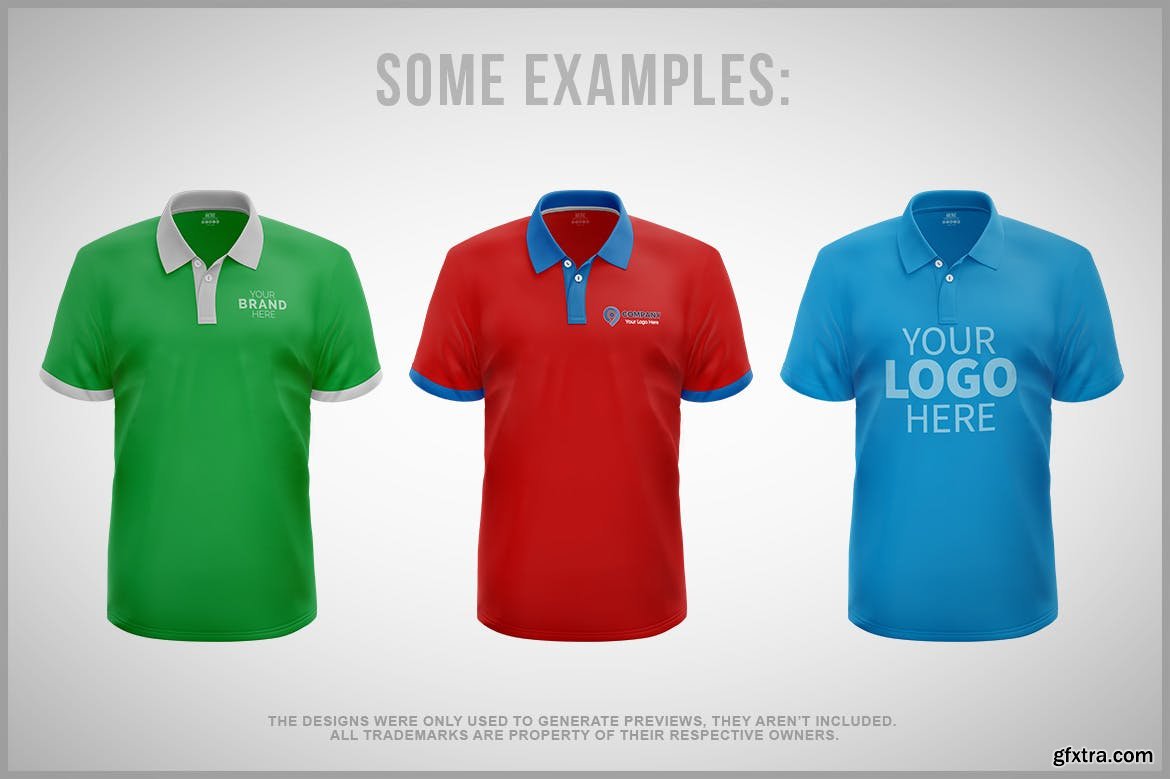 Polo T-shirt Mockup » GFxtra