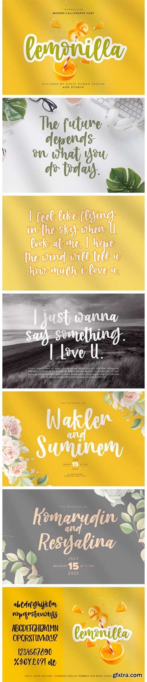 Lemonilla Font