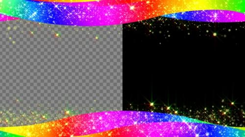 Videohive - Rainbow Waves Frame - 35214283 - 35214283