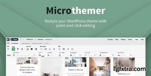 MicroThemer v7.0.8.1 - WordPress CSS Editor - NULLED