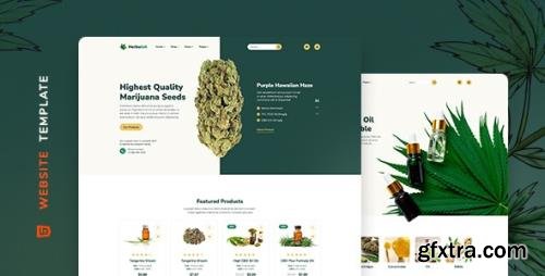 ThemeForest - Herbalist v1.0 - Medical Marijuana Store Website Template - 35165160