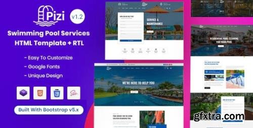 ThemeForest - Pizi v1.2 - Swimming Pool Services HTML Template - 28376766