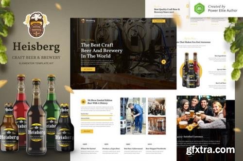 ThemeForest - Heisberg v1.0.0 - Craft Beer & Brewery Elementor Template Kit - 35355385