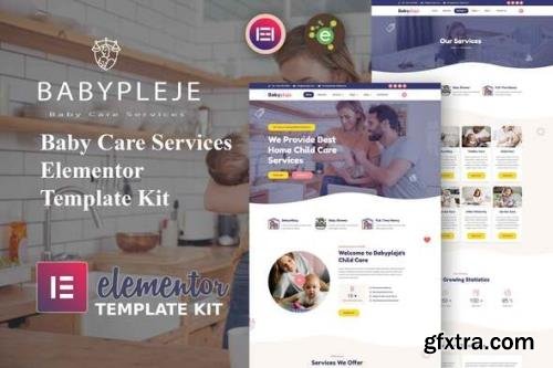 ThemeForest - Babypleje v1.0.0 - Baby Care Services Elementor Template Kit - 35212639